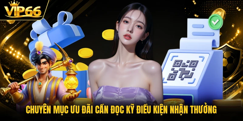 Chuyên mục ưu đãi cần đọc kỹ điều kiện nhận thưởng